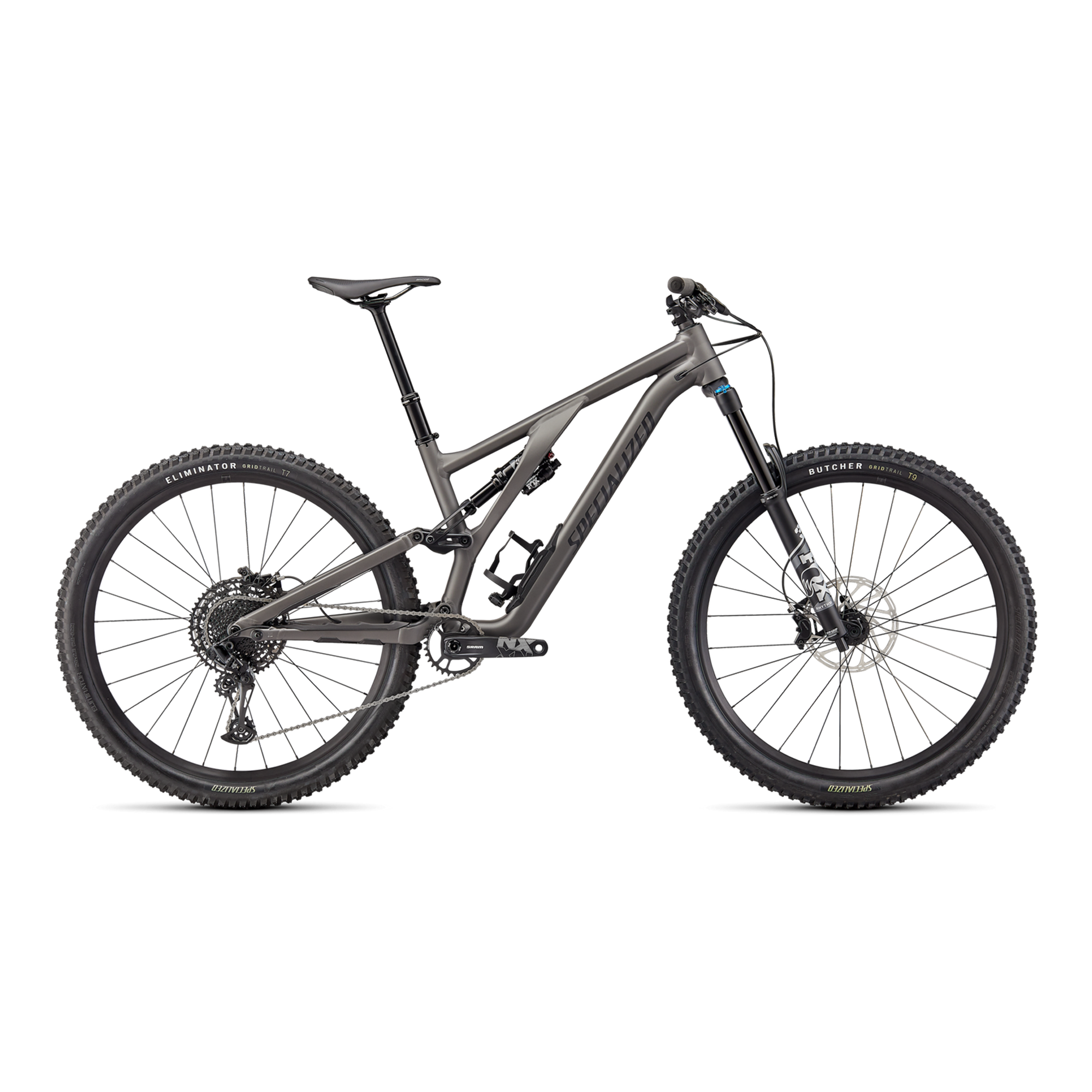 Specialized Stumpjumper EVO Comp Alloy - SRAM NX Eagle, FOX Rhythm - Satin Smoke / Black