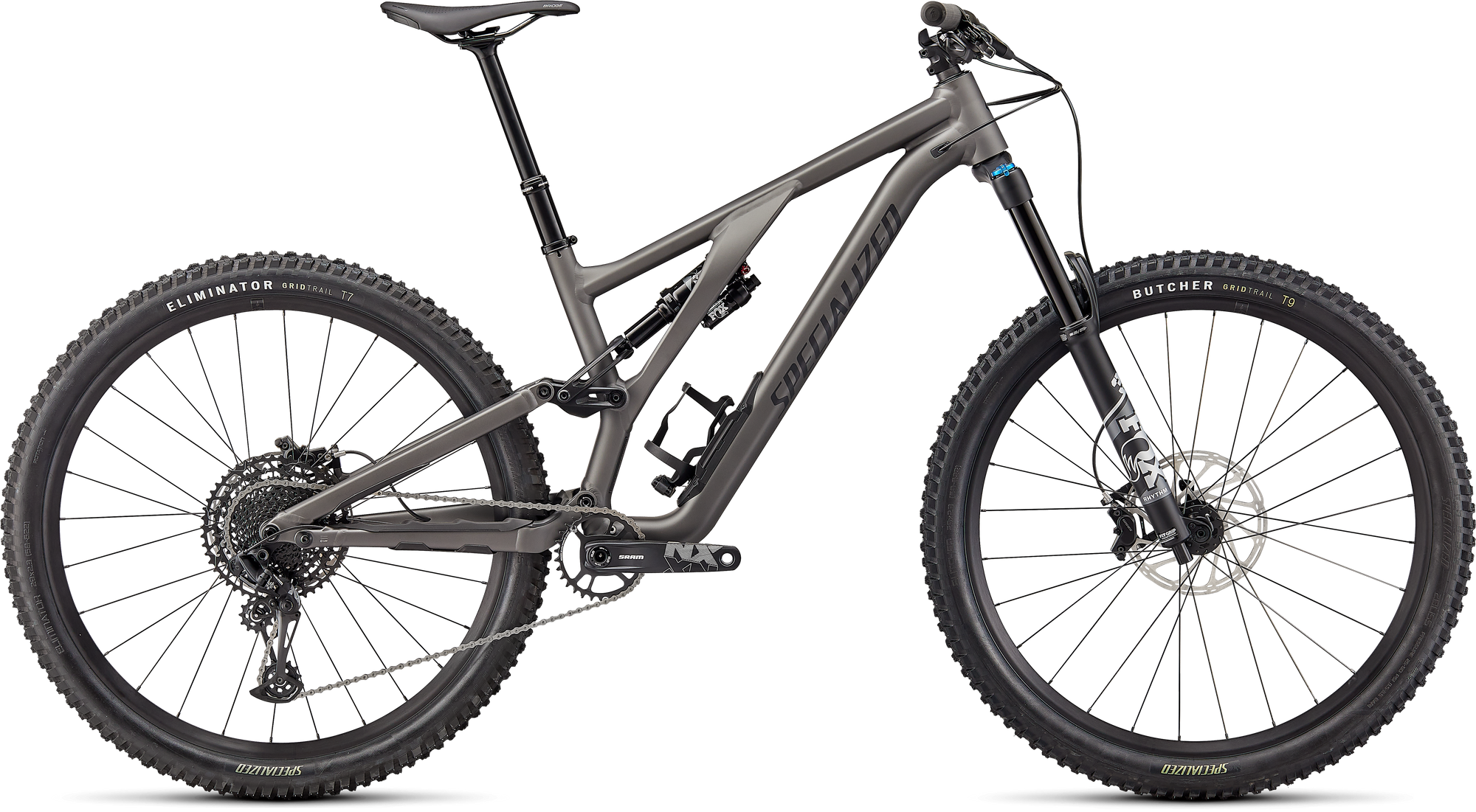 Specialized Stumpjumper EVO Comp Alloy - SRAM NX Eagle, FOX Rhyhm - Satin Smoke / Black