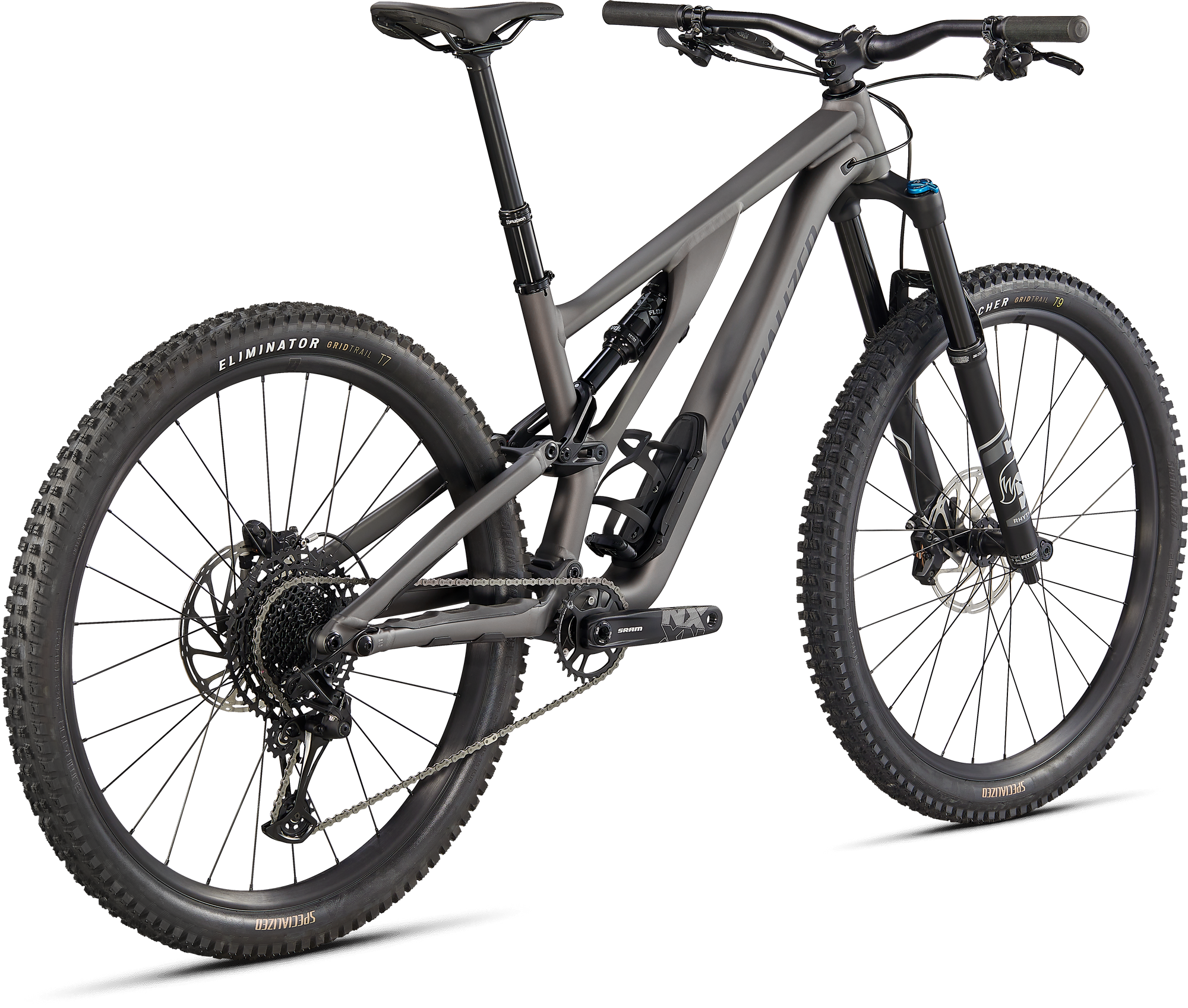 Specialized Stumpjumper EVO Comp Alloy - SRAM NX Eagle, FOX Rhyhm - Satin Smoke / Black