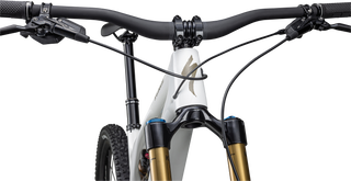 Specialized Stumpjumper EVO Pro - SRAM X01 AXS, FOX Factory - Gloss Dune White / Taupe