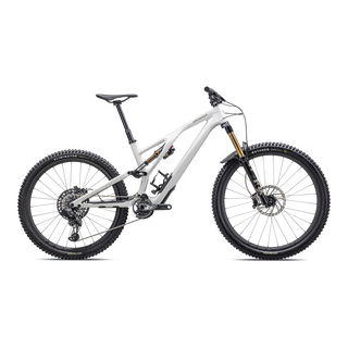 Specialized Stumpjumper EVO Pro - SRAM X01 AXS, FOX Factory - Gloss Dune White / Taupe