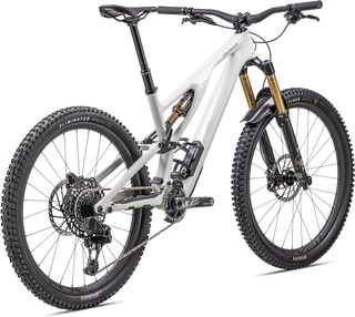 Specialized Stumpjumper EVO Pro - SRAM X01 AXS, FOX Factory - Gloss Dune White / Taupe