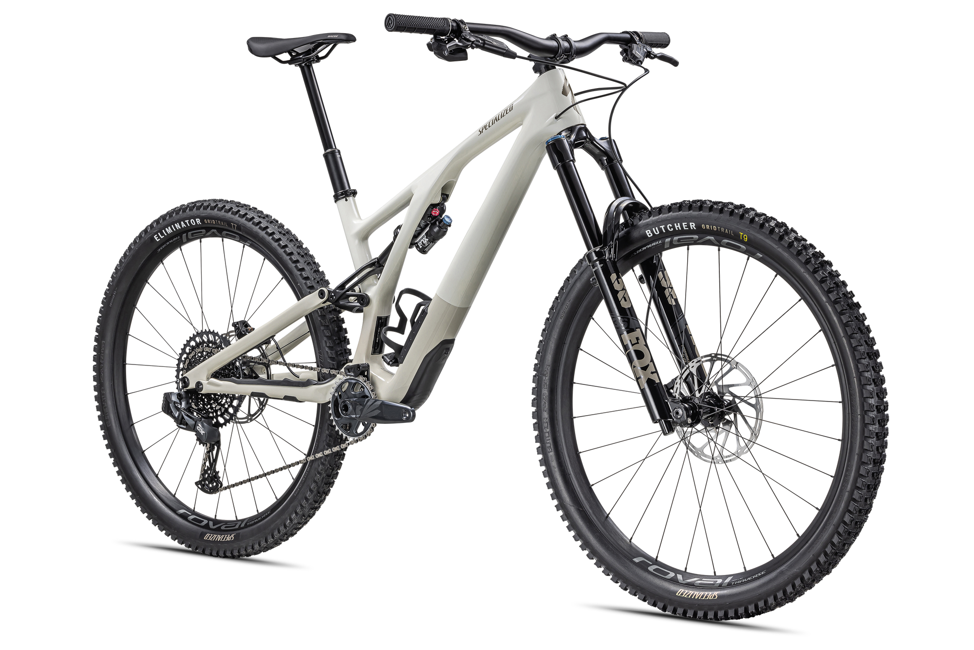Specialized Stumpjumper EVO Expert - SRAM GX Eagle AXS, FOX Performance Elite - Gloss Birch / Taupe