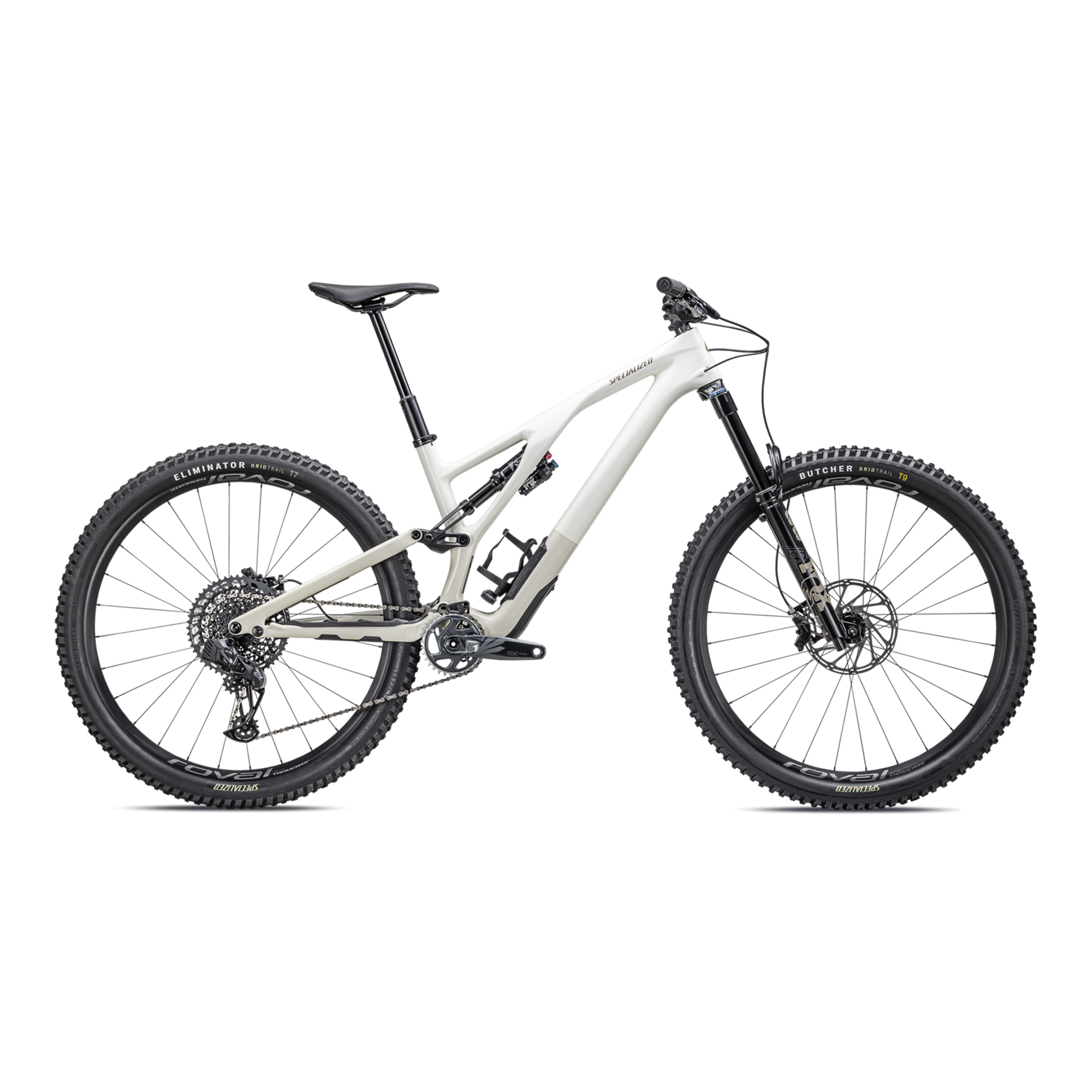 Specialized Stumpjumper EVO Expert - SRAM GX Eagle AXS, FOX Performance Elite - Gloss Birch / Taupe