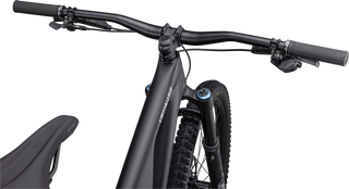 Specialized Stumpjumper EVO Expert - SRAM GX Eagle AXS, FOX Performance Elite - Satin Obsidian / Dune White