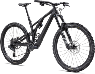 Specialized Stumpjumper EVO Expert - SRAM GX Eagle AXS, FOX Performance Elite - Satin Obsidian / Dune White