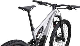 Specialized Stumpjumper EVO Elite Alloy - SRAM GX Eagle, RockShox Ultimate - Gloss Silver Dust / Black Tint