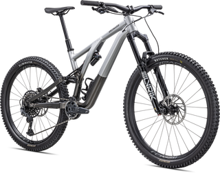 Specialized Stumpjumper EVO Elite Alloy - SRAM GX Eagle, RockShox Ultimate - Gloss Silver Dust / Black Tint