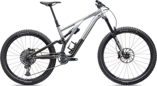Specialized Stumpjumper EVO Elite Alloy - SRAM GX Eagle, RockShox Ultimate - Gloss Silver Dust / Black Tint