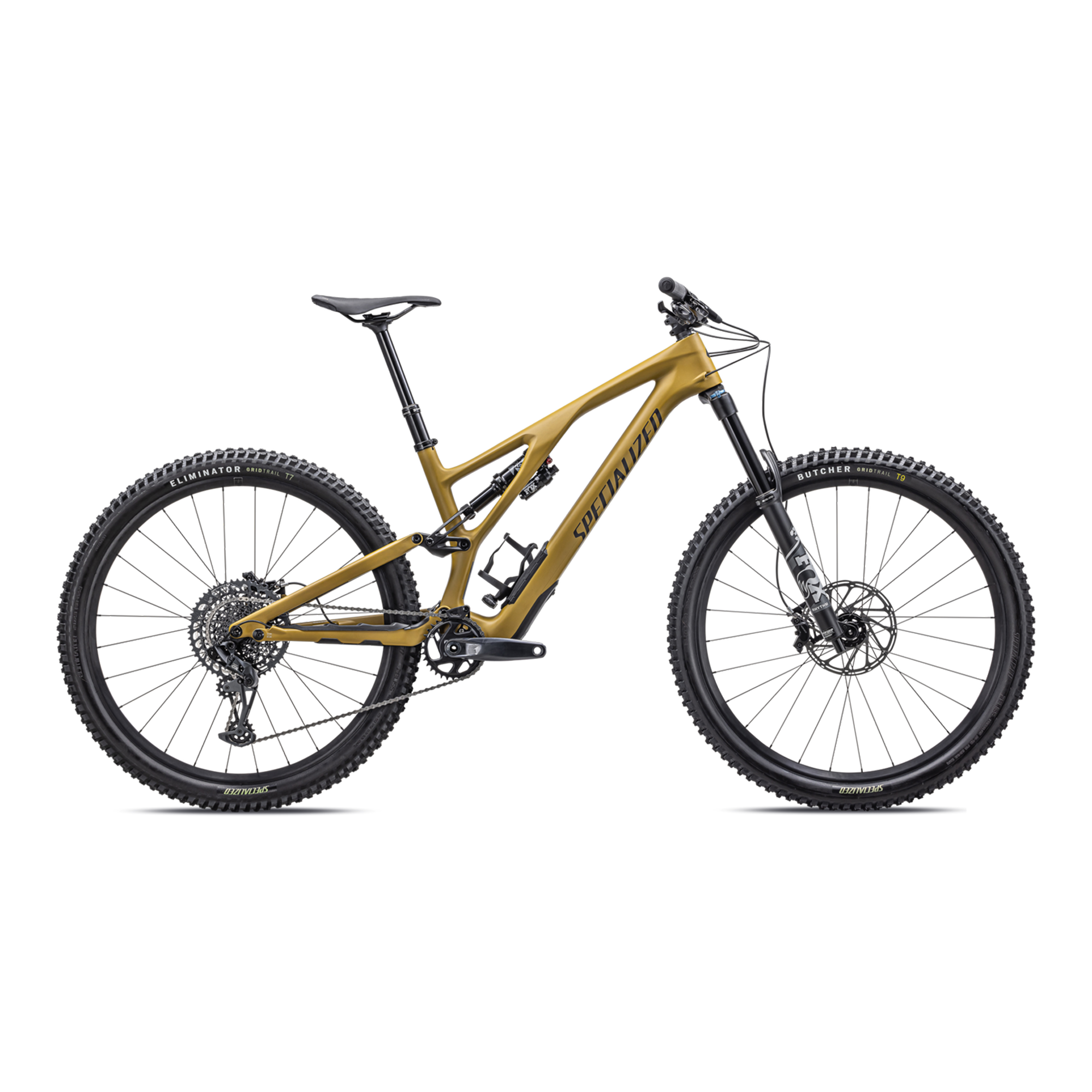 Specialized Stumpjumper EVO Comp - SRAM GX Eagle, FOX Rhythm - Satin Harvest Gold / Midnight Shadow