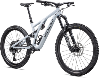 Specialized Stumpjumper EVO Comp Alloy - SRAM NX Eagle, FOX Rhyhm - Satin Morning Mist / Dark Navy