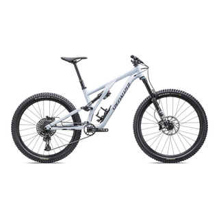 Specialized Stumpjumper EVO Comp Alloy - SRAM NX Eagle, FOX Rhyhm - Satin Morning Mist / Dark Navy