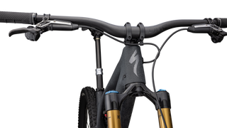 Specialized S-Works Stumpjumper EVO T-Type - SRAM X0 AXS, FOX Factory - Satin Smoke / Cool Grey / Electric Green / Gloss Smoke Liquid Metal