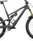 Specialized S-Works Stumpjumper EVO T-Type - SRAM X0 AXS, FOX Factory - Satin Smoke / Cool Grey / Electric Green / Gloss Smoke Liquid Metal