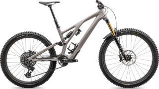 Specialized Stumpjumper EVO Pro T-Type - SRAM X0 AXS, FOX Factory - Satin Dune White / Dove Grey / Cool Grey / Amber Glow / Smoke