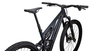 Specialized Stumpjumper EVO Expert - SRAM GX AXS, FOX Performance Elite - Gloss Dark Navy / Harvest Gold