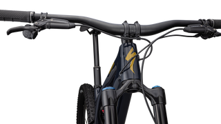 Specialized Stumpjumper EVO Expert - SRAM GX AXS, FOX Performance Elite - Gloss Dark Navy / Harvest Gold