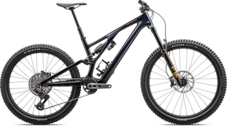 Specialized Stumpjumper EVO Expert - SRAM GX AXS, FOX Performance Elite - Gloss Dark Navy / Harvest Gold