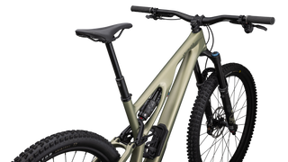 Specialized Stumpjumper EVO Expert - SRAM GX AXS, FOX Performance Elite - Satin Metallic Spruce / Dark Moss Green