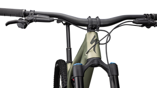 Specialized Stumpjumper EVO Expert - SRAM GX AXS, FOX Performance Elite - Satin Metallic Spruce / Dark Moss Green