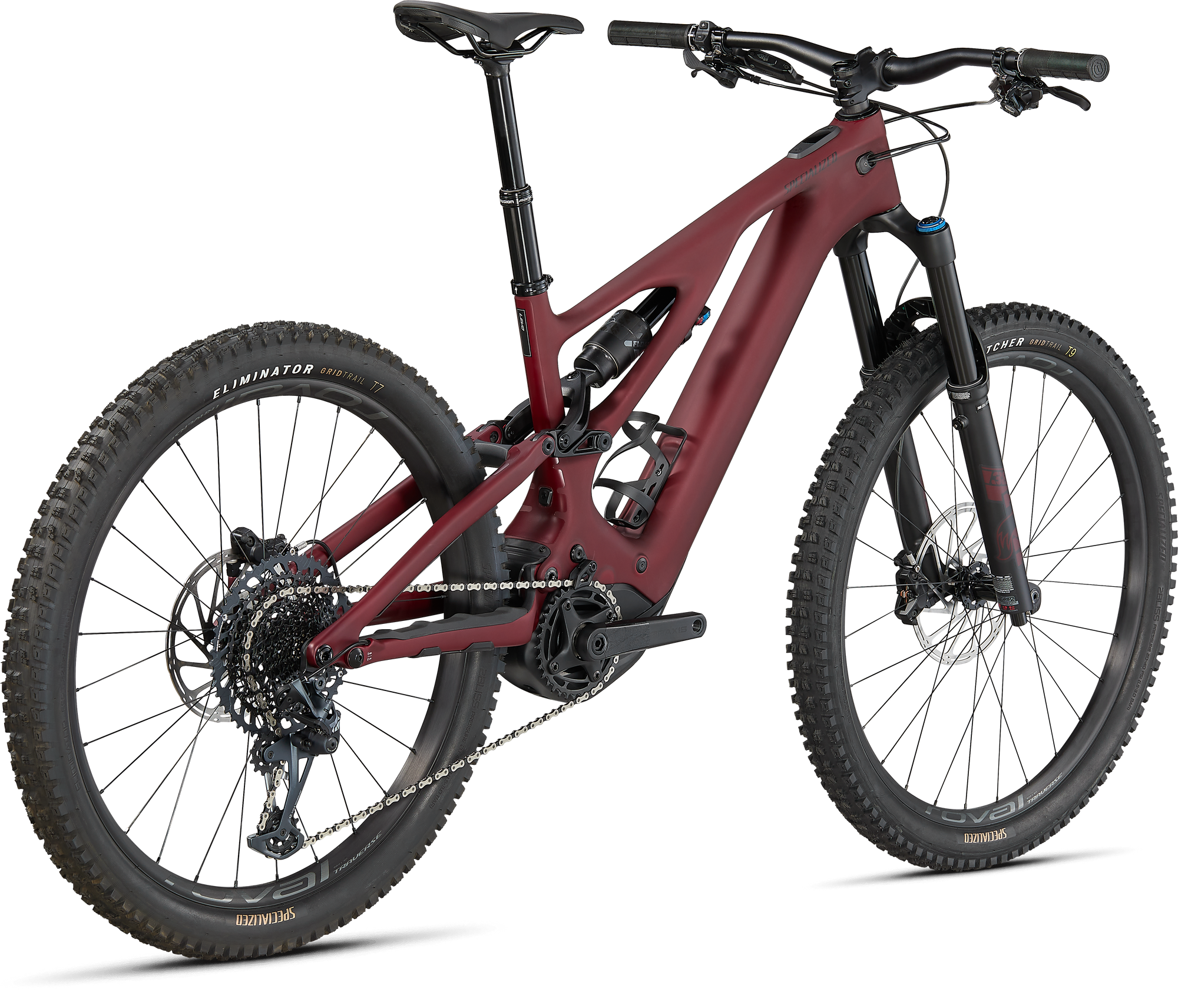 Specialized Turbo Levo 3 Expert - Maroon / Black