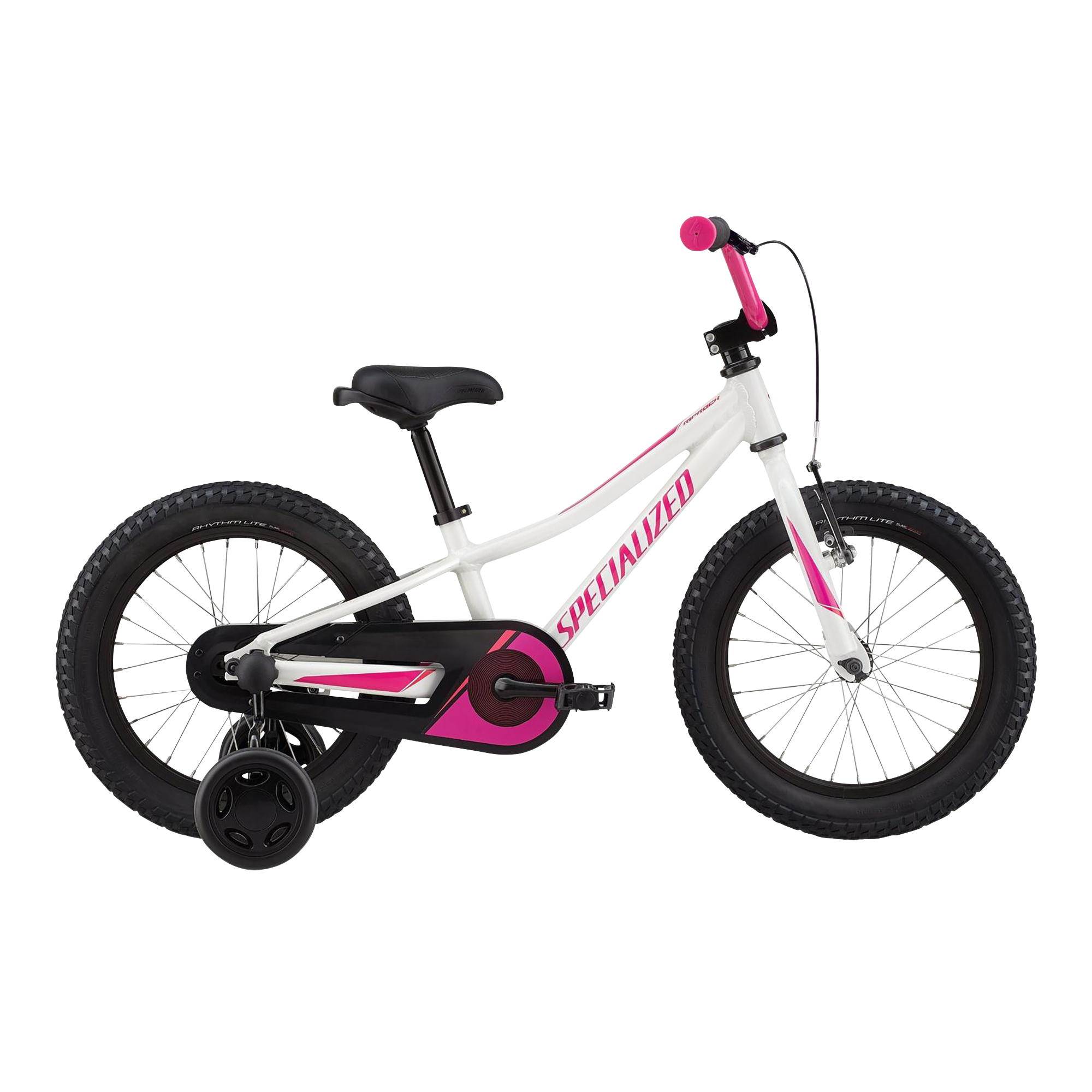 Specialized Riprock Coaster 16 - Metallic White Silver / Acid Purple