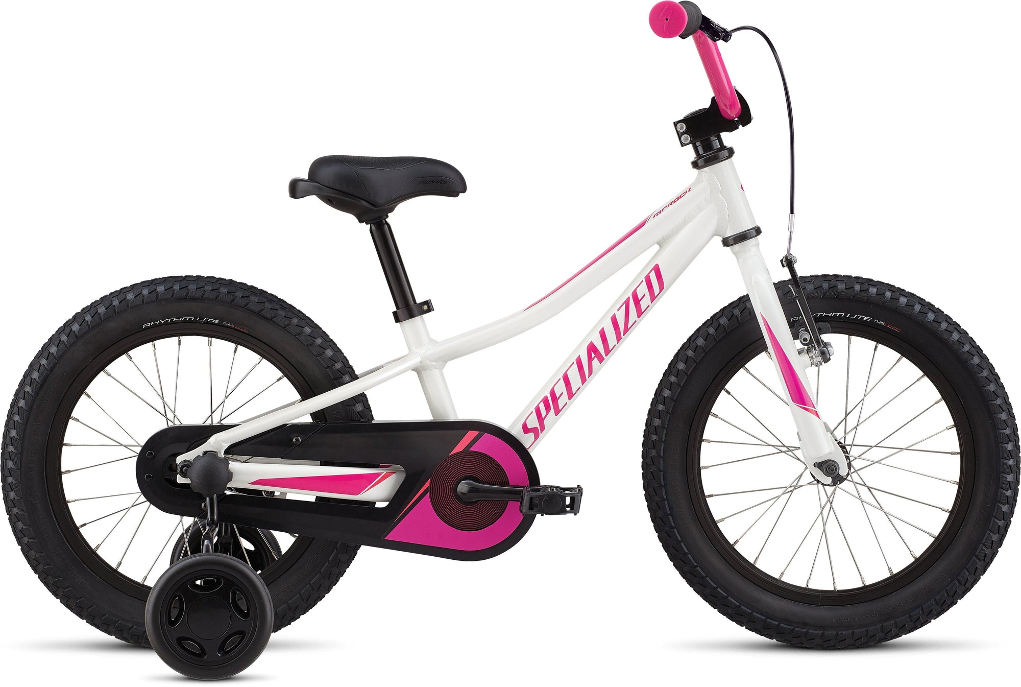 Specialized Riprock Coaster 16 - Metallic White Silver / Acid Purple