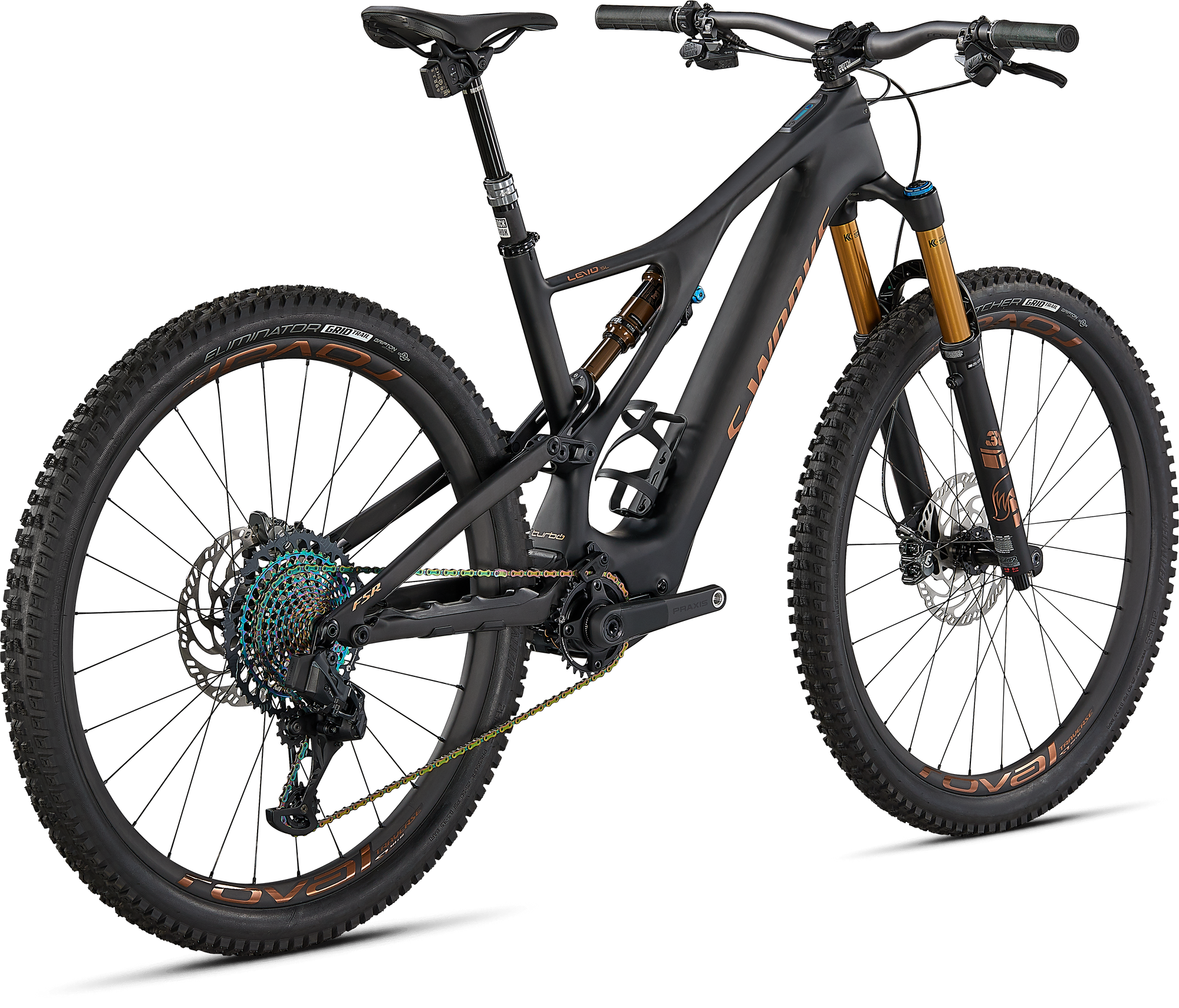 Specialized S-Works Turbo Levo SL - Carbon / Bronze Foil / Gloss Carbon