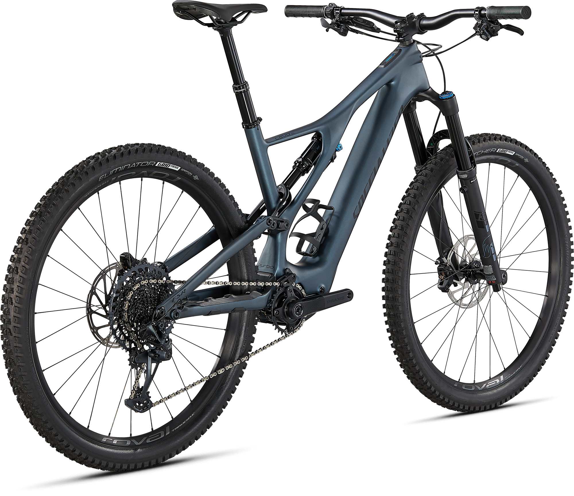 Specialized Turbo Levo SL Expert Carbon - Cast Battleship / Black