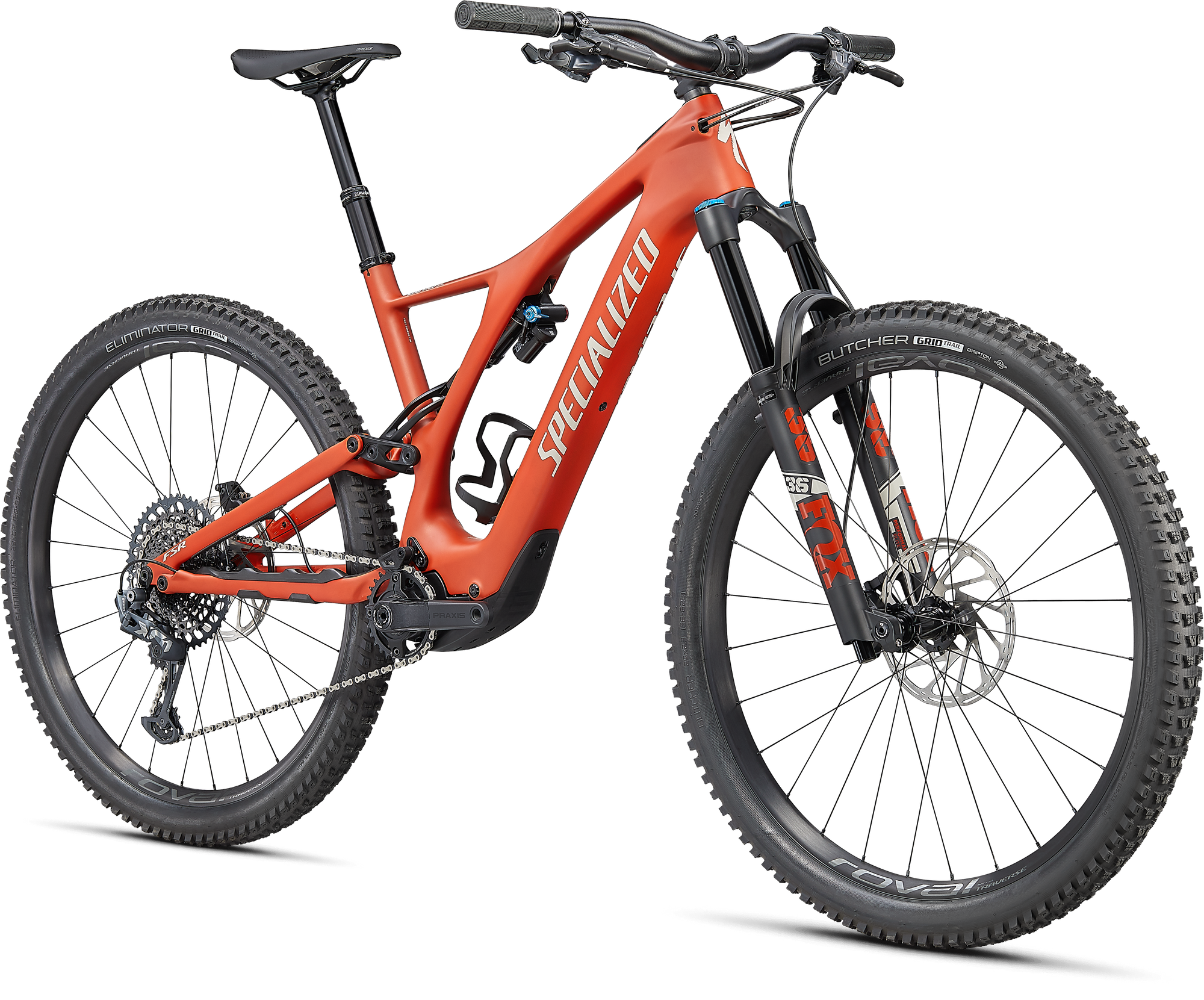 Specialized Turbo Levo SL Expert Carbon - Satin Redwood / White Mountains