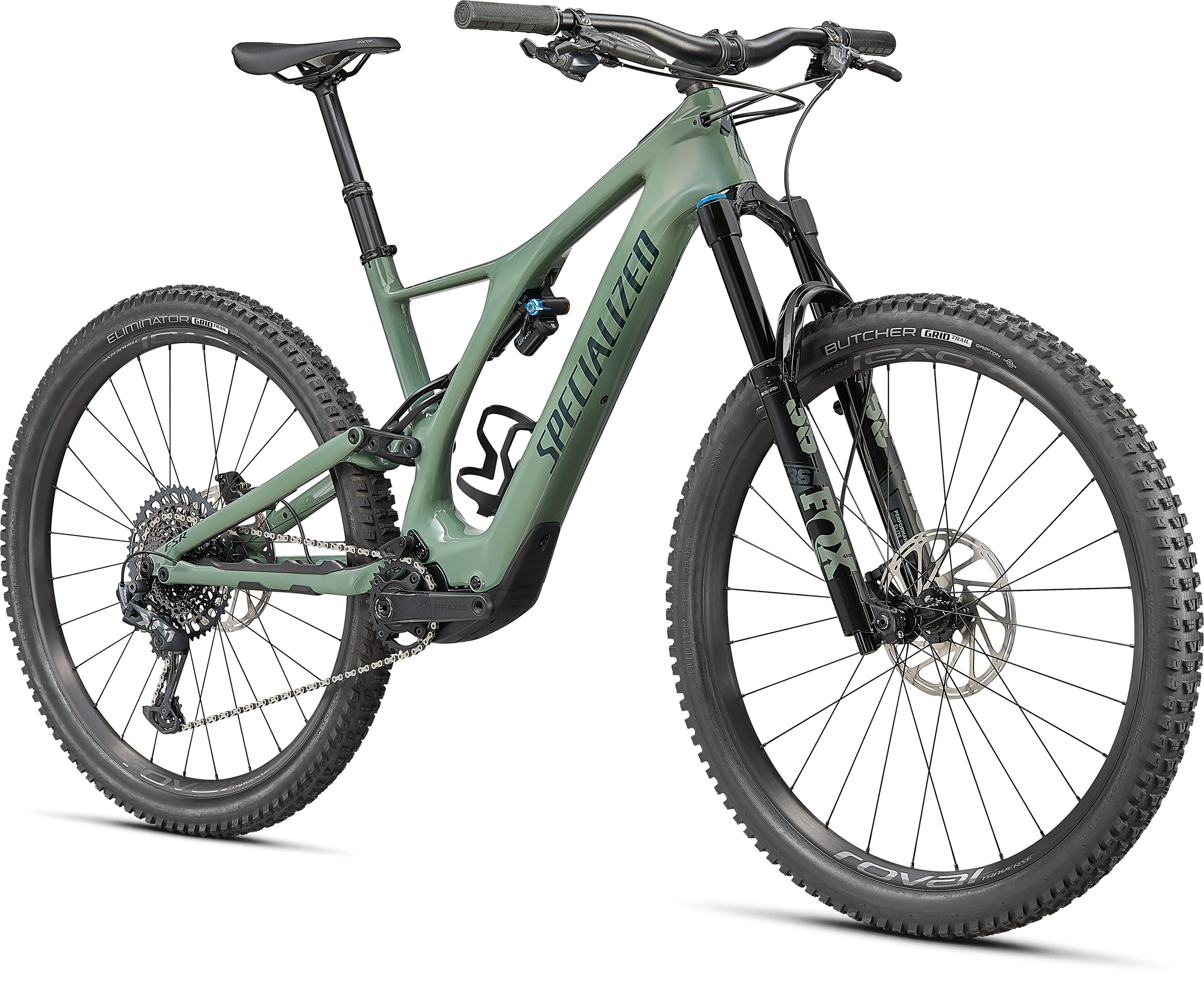 Specialized Turbo Levo SL Expert Carbon - Gloss Sage / Forest Green