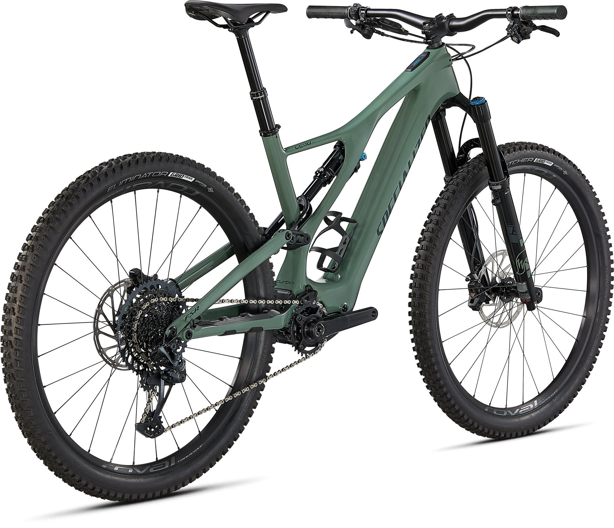 Specialized Turbo Levo SL Expert Carbon - Gloss Sage / Forest Green