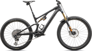 Specialized S-Works Turbo Levo SL 2 Carbon - Satin Carbon / Brushed Black Chrome Foil / Silver Dust