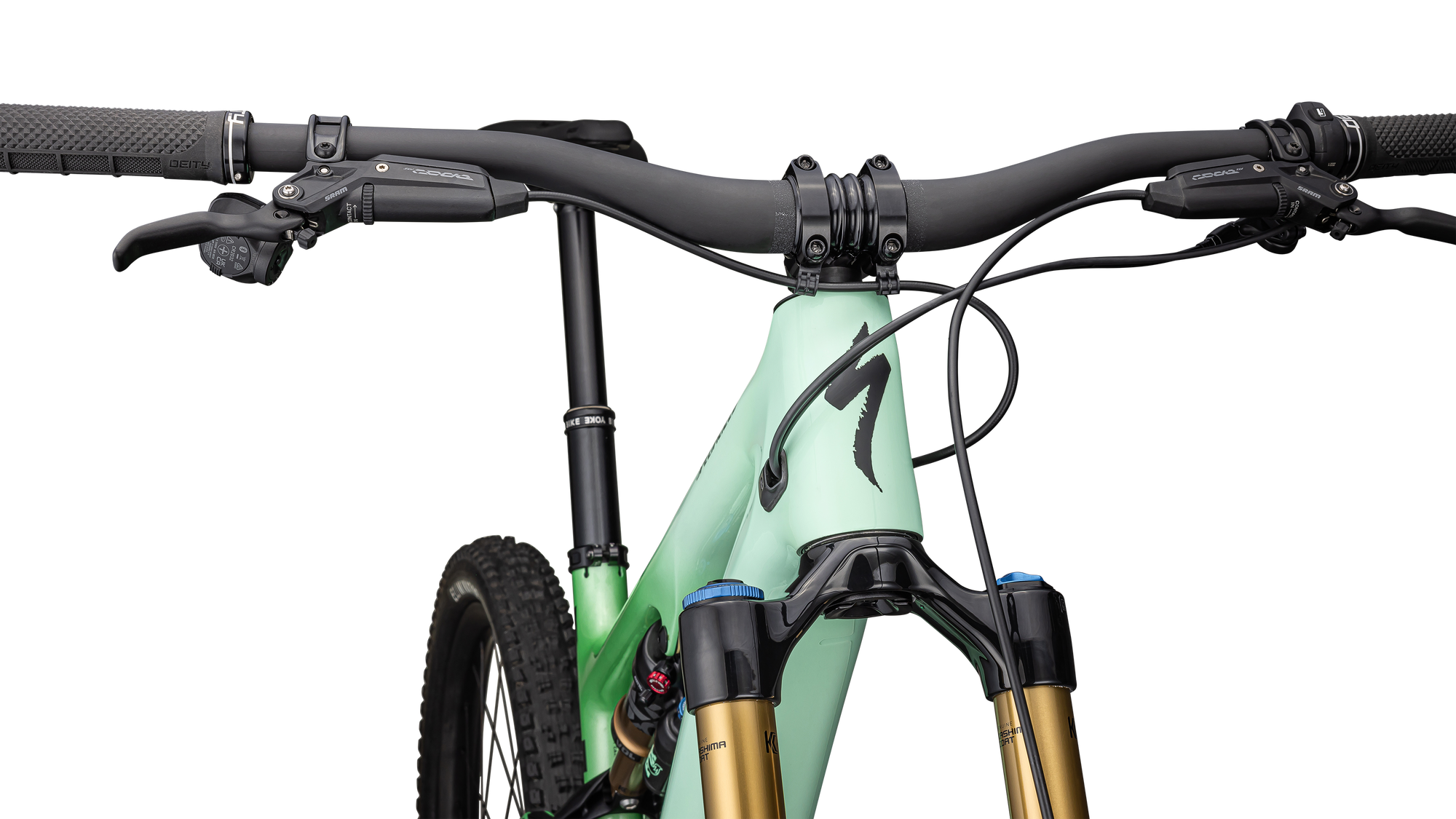 Specialized Turbo Levo SL 2 Pro Carbon - Gloss Oasis / Oasis Tint Over Silver / Satin Black / Silverdust
