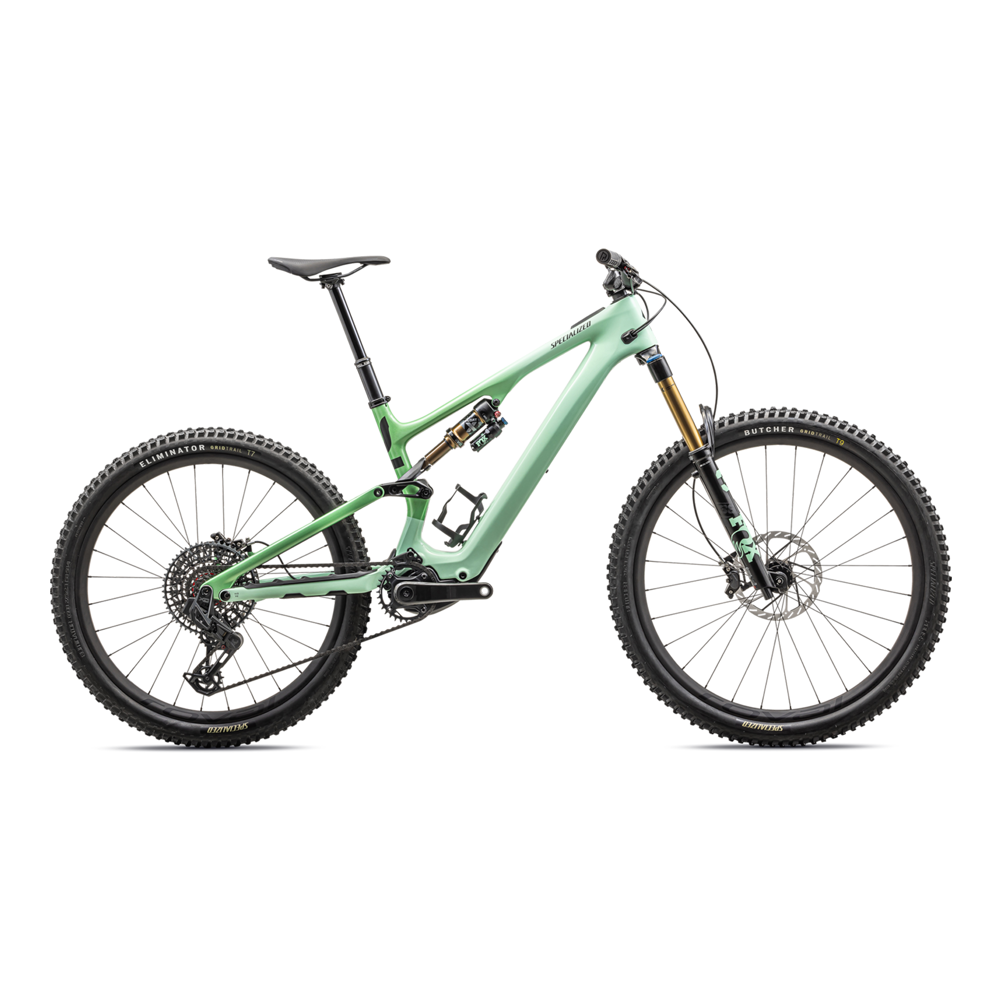 Specialized Turbo Levo SL 2 Pro Carbon - Gloss Oasis / Oasis Tint Over Silver / Satin Black / Silverdust