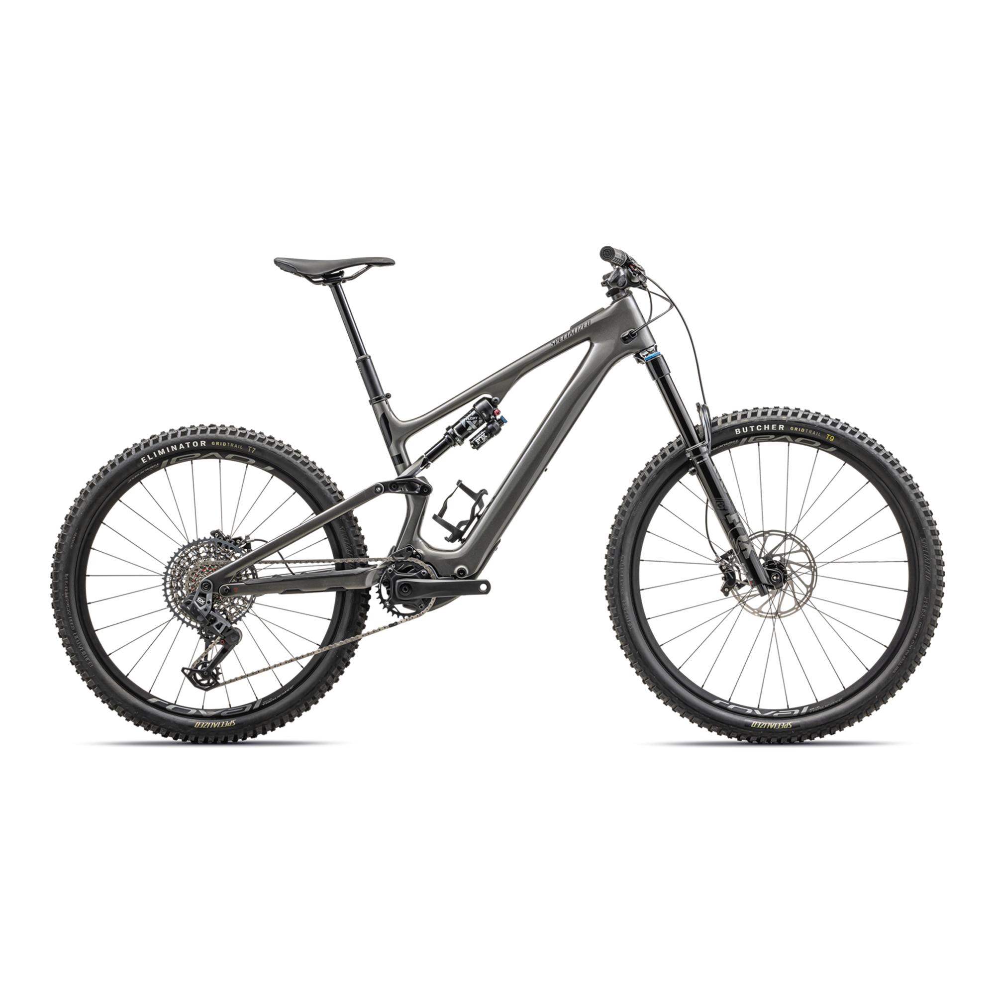 Specialized Turbo Levo SL 2 Expert Carbon - Gloss Smoke / Gloss Black / Satin Flo Red / Silver Dust
