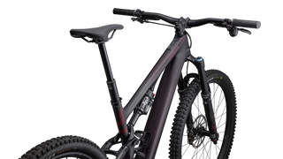 Specialized Turbo Levo SL 2 Expert Carbon - Satin Red Tint Over Carbon / Maroon / Silver Dust