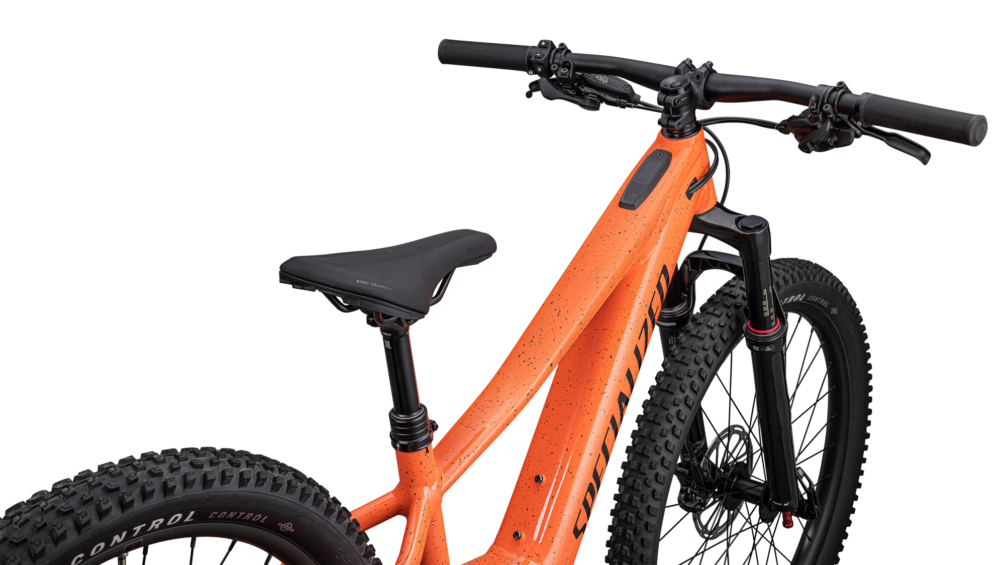 Specialized Turbo Levo SL Kids - Gloss Blaze / Slate Speckle / Black / Satin Transparent Decal