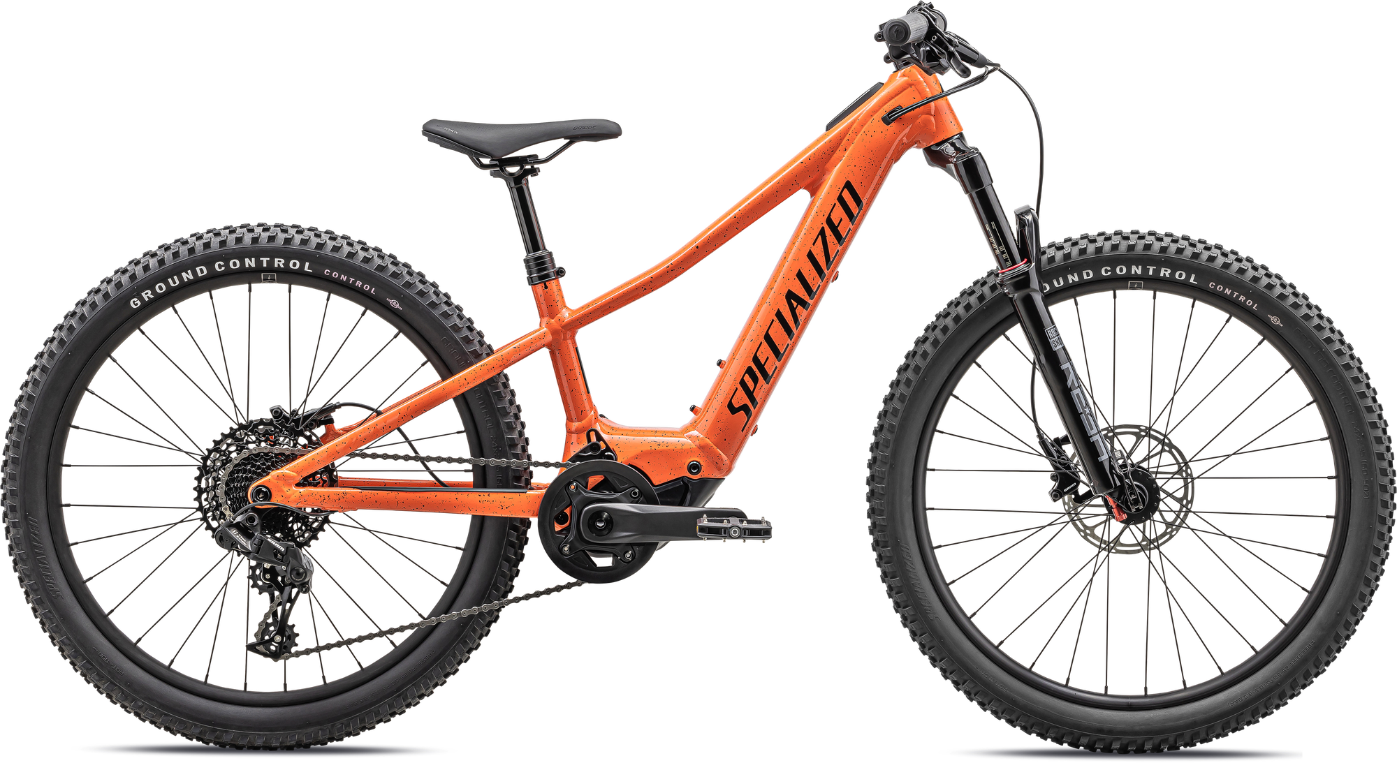 Specialized Turbo Levo SL Kids - Gloss Blaze / Slate Speckle / Black / Satin Transparent Decal