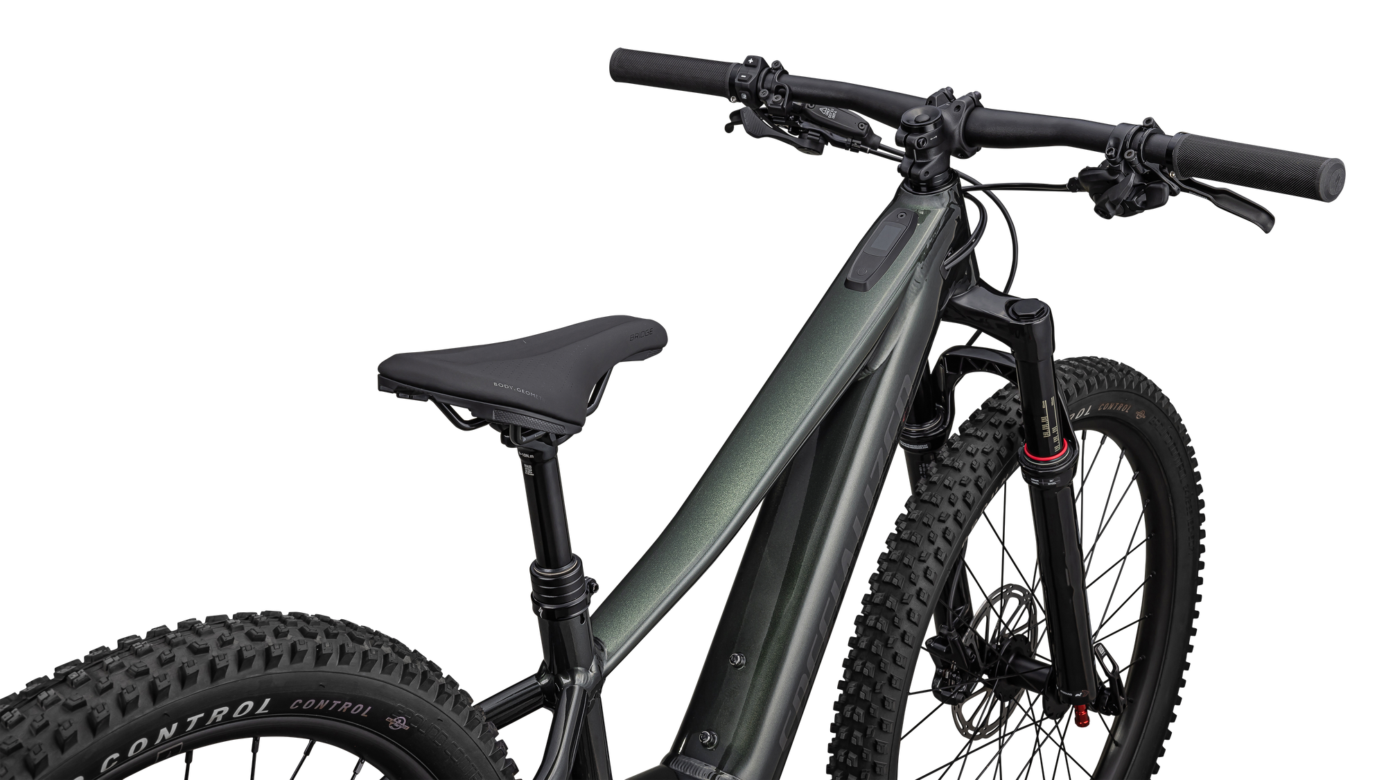Specialized Turbo Levo SL Kids - Gloss Oak Green Metallic / Limestone / Satin Smoke