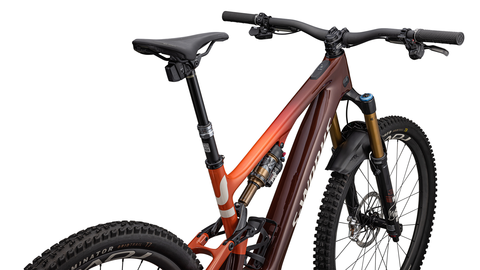 Specialized S-Works Turbo Levo SL 2 Carbon - Gloss Rusted Red / Redwood / White Mountains