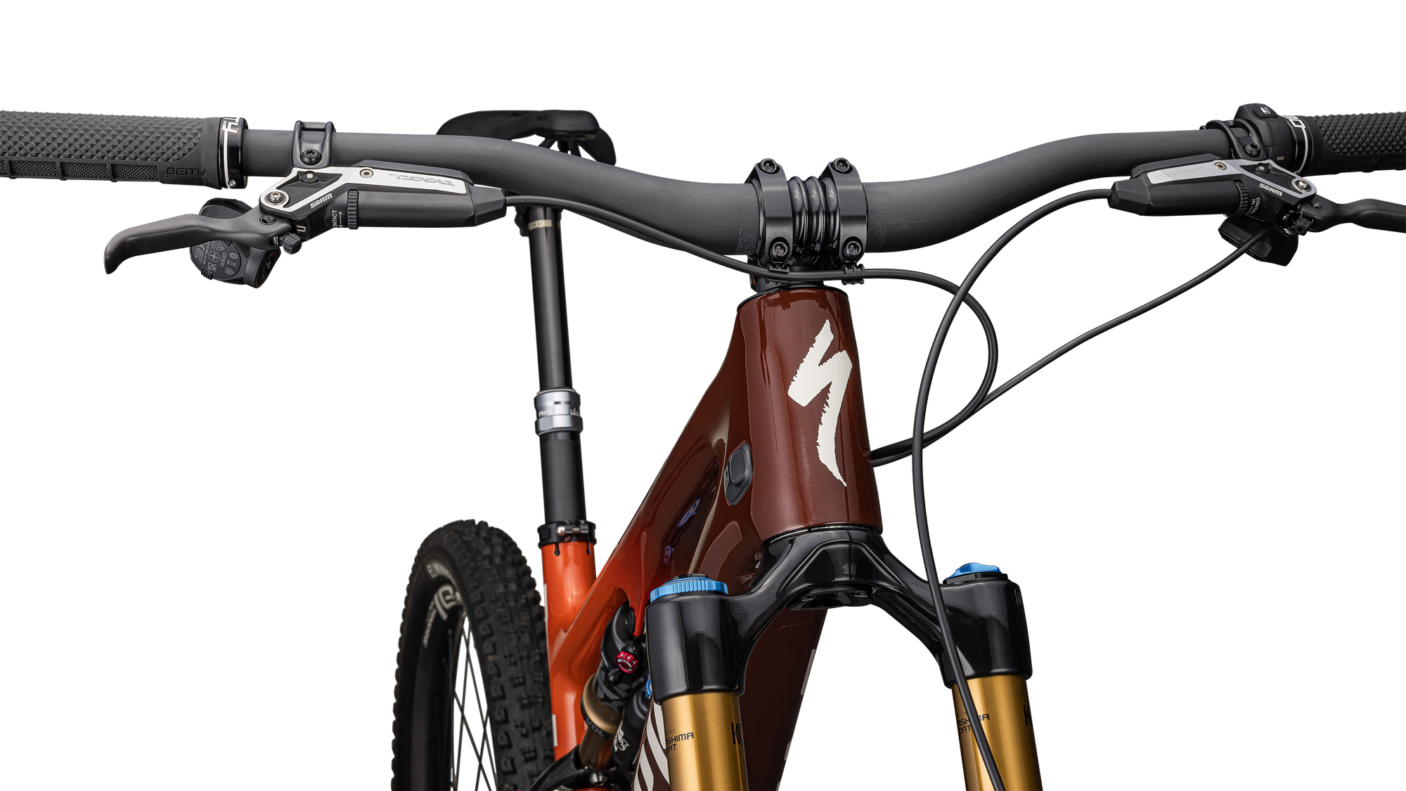 Specialized S-Works Turbo Levo SL 2 Carbon - Gloss Rusted Red / Redwood / White Mountains