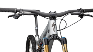 Specialized S-Works Turbo Levo SL 2 Carbon - Gloss Brushed Black Liquid Metal / Satin Black Chrome Foil