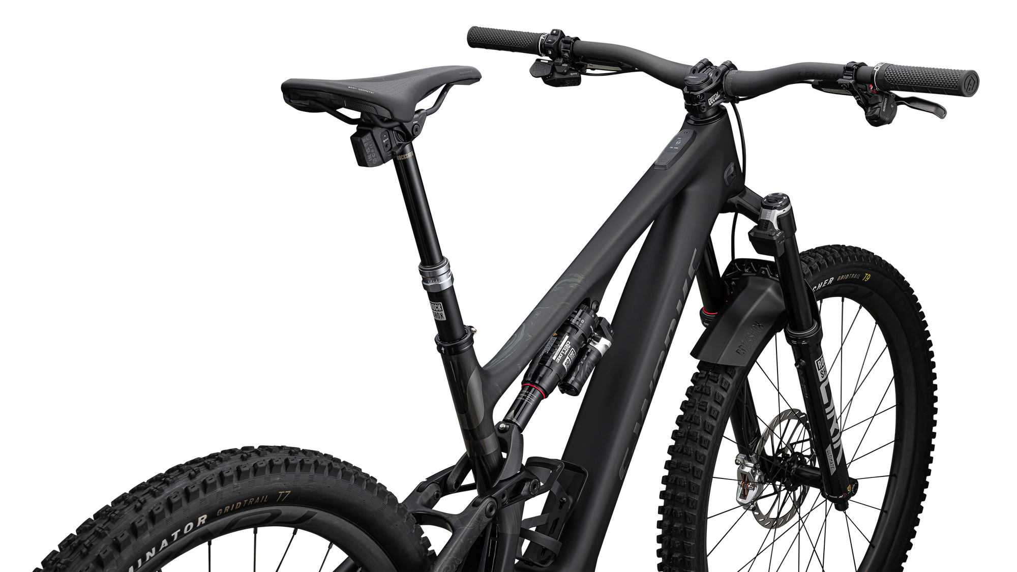 Specialized S-Works Turbo Levo SL 2 LTD - Gloss Carbon / Dark Moss Green - Oak Green - Forest Green Hydrodip / Brushed Black Chrome Logos