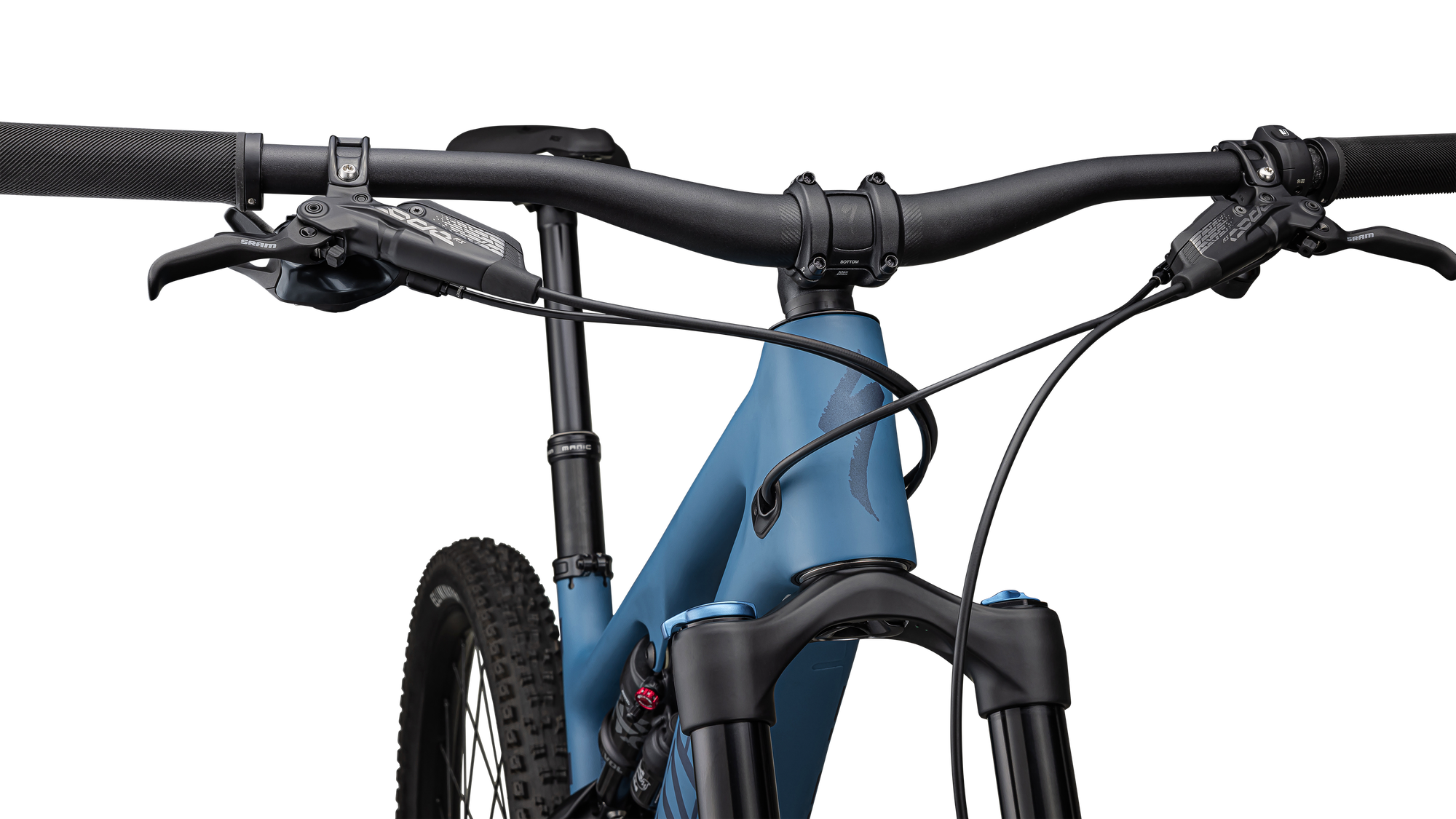 Specialized Turbo Levo SL 2 Comp Carbon - Satin Mystic Blue / Mystic Blue Metallic / Silver Dust
