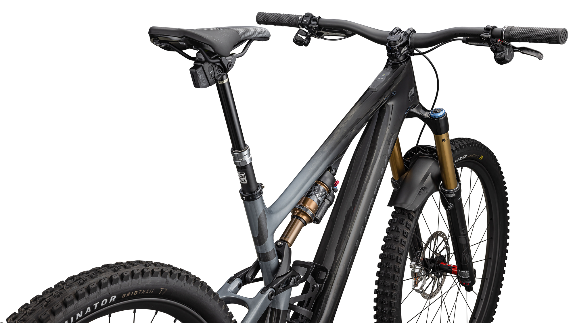 Specialized S-Works Turbo Levo SL 2 Carbon - Gloss Carbon / Fog / Liquid Metal