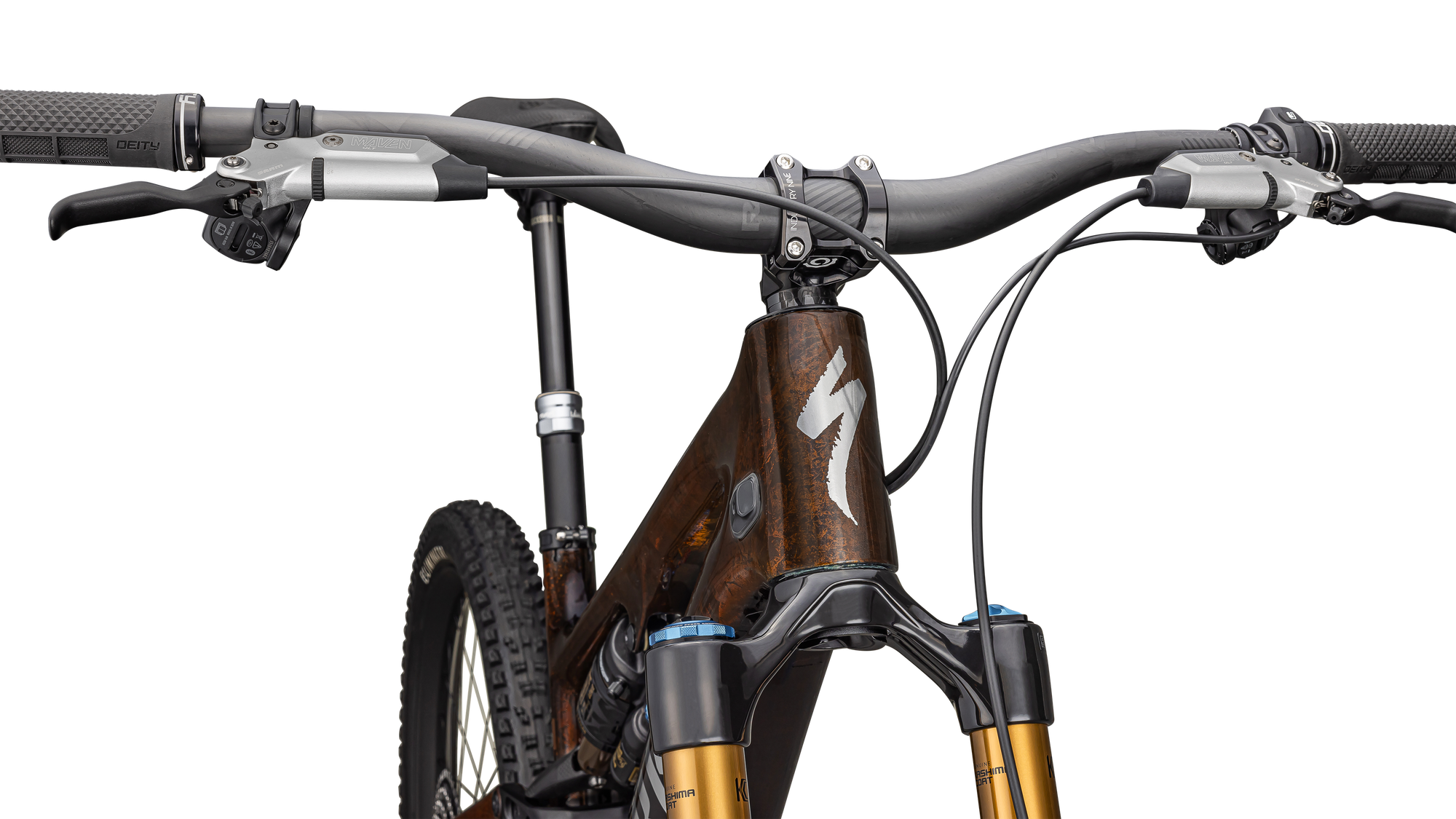 Specialized S-Works Turbo Levo SL 2 - Brown Tint / Gunmetal Impasto / Ashen Grey / Brushed Liquid Metal
