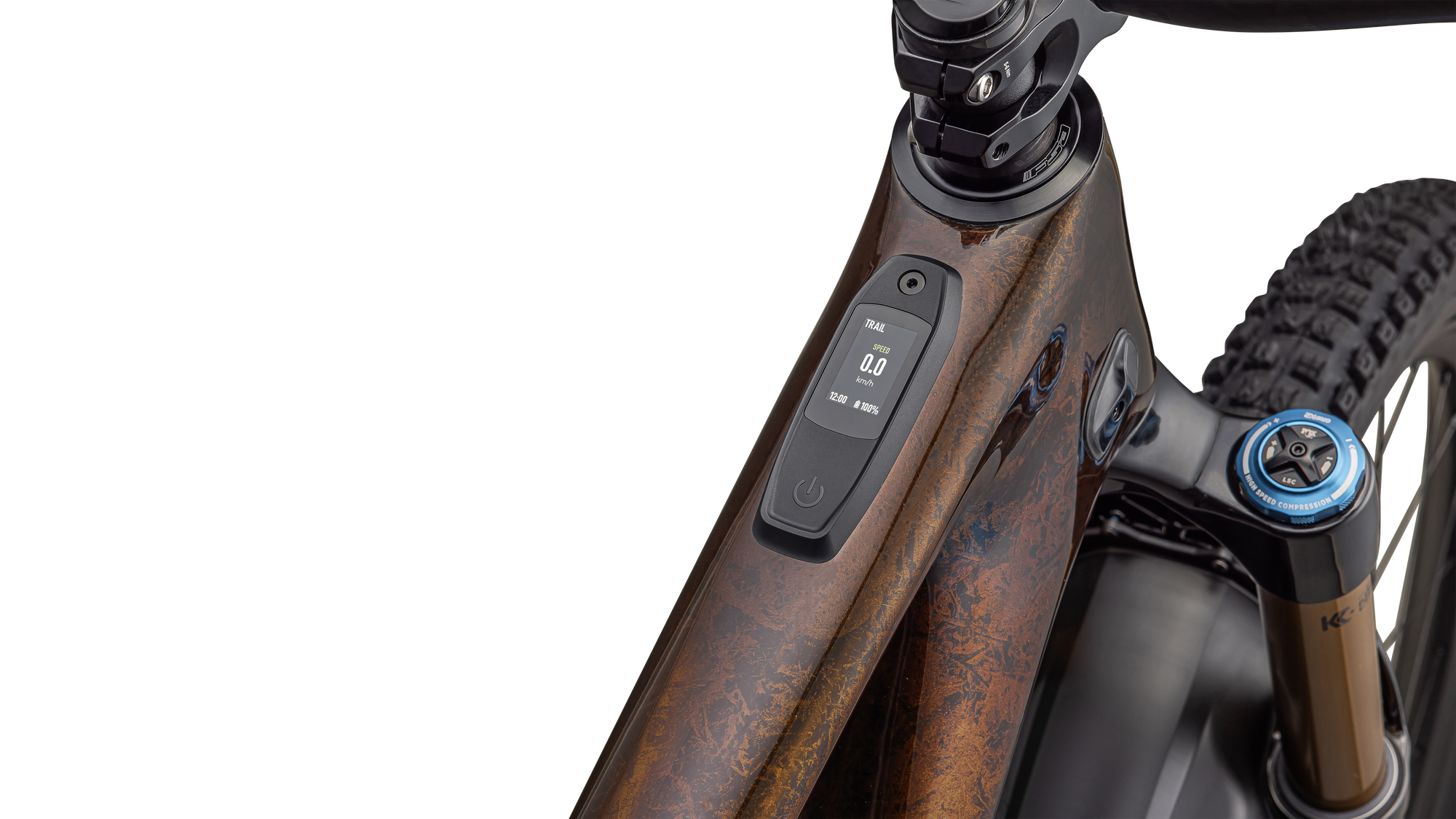 Specialized S-Works Turbo Levo SL 2 - Brown Tint / Gunmetal Impasto / Ashen Grey / Brushed Liquid Metal