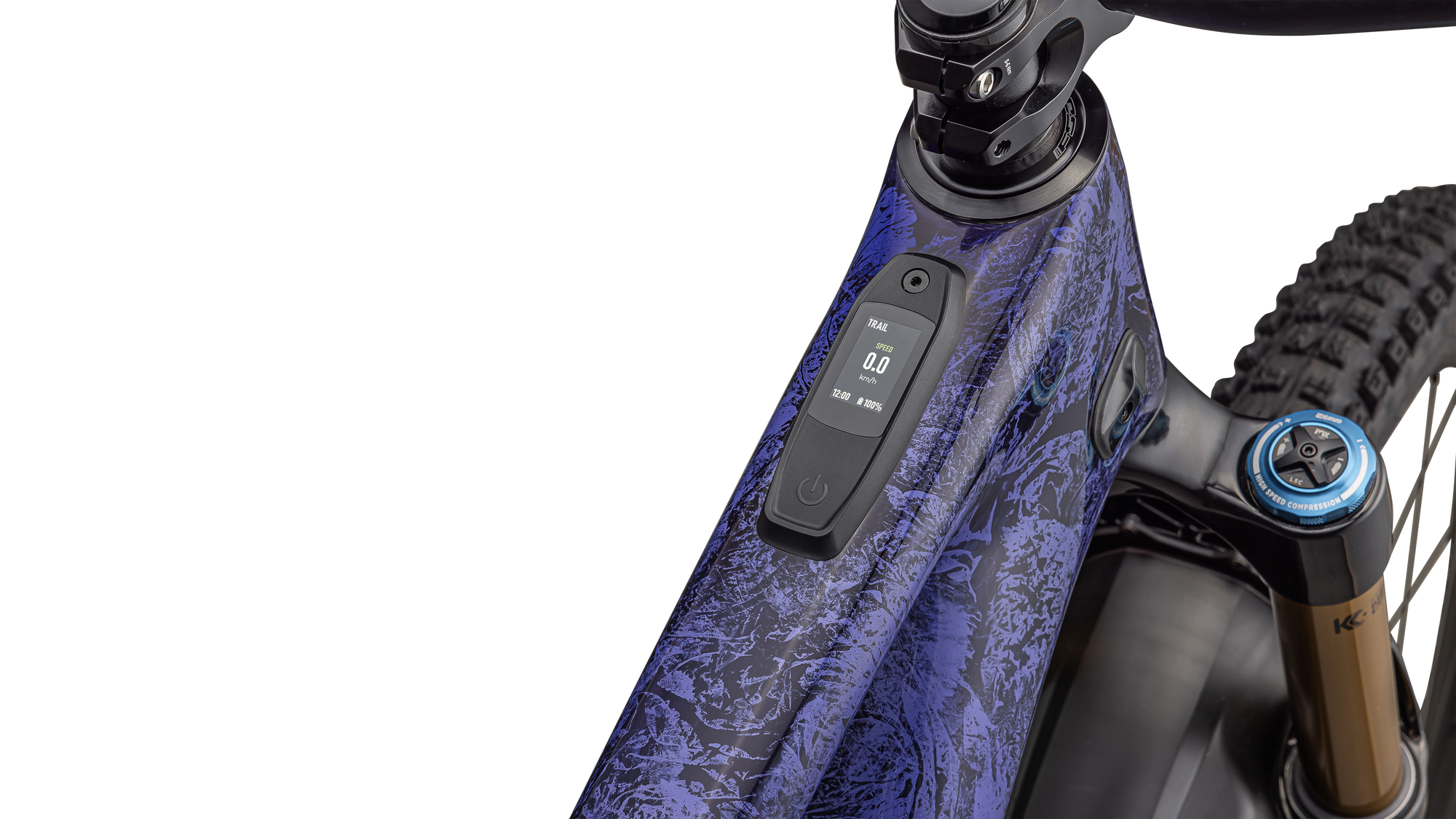 Specialized S-Works Turbo Levo SL 2 - Powdered Indigo Tint / Cool Grey Impasto / Midnight Shadow / Bronze