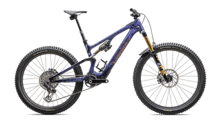 Specialized S-Works Turbo Levo SL 2 - Powdered Indigo Tint / Cool Grey Impasto / Midnight Shadow / Bronze